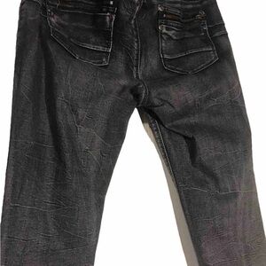 Womens skinny jeans size 15color Black